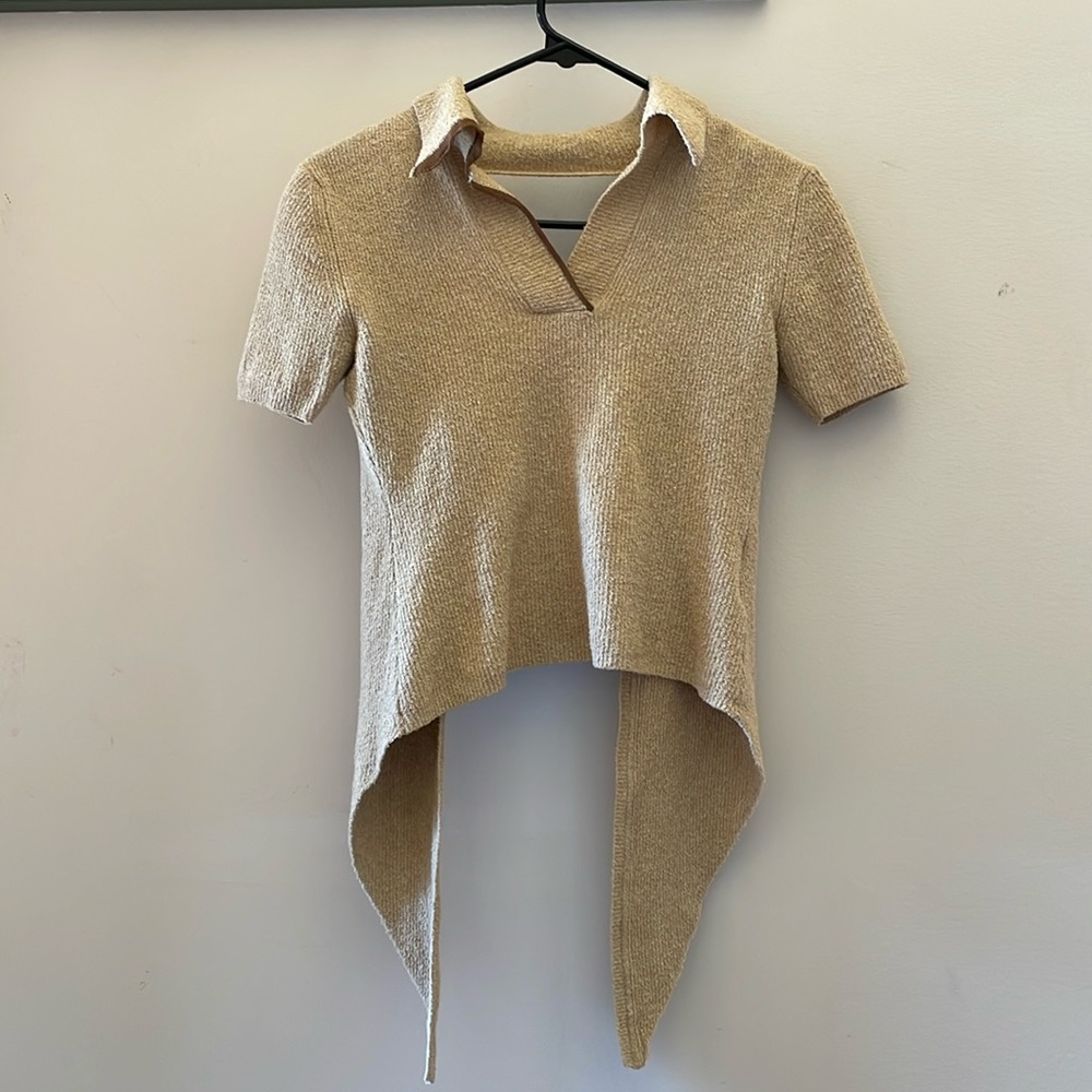 Backless Jacquemus polo